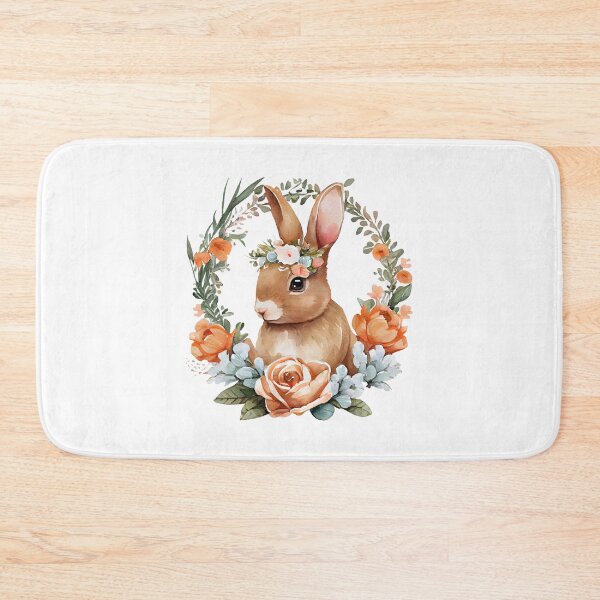 Item preview, Watercolor Easter Bunny | Cottagecore Spring Aesthetic designed and sold by Hydravisions.