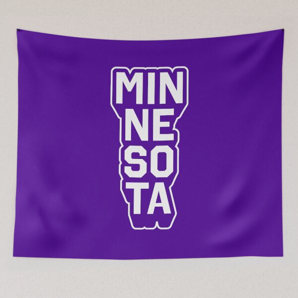 Item preview, Minnesota Retro Varsity - Hometown Pride & Streetwear Block Typography designed and sold by MZS Studio.