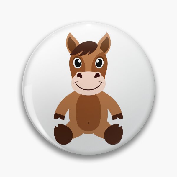 Item preview, Cute Barnyard Horse designed and sold by Captain Creative.