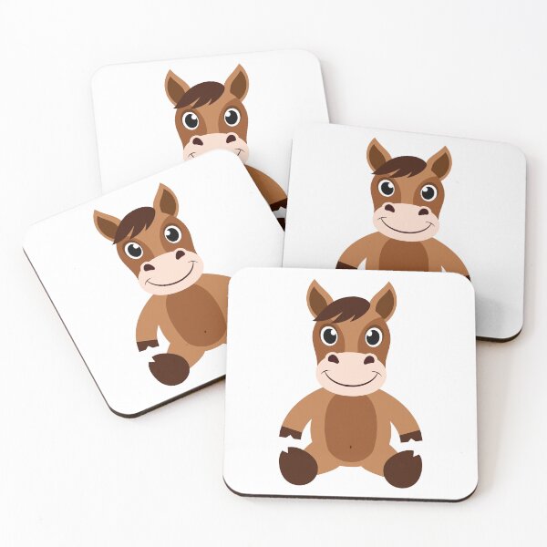 Item preview, Cute Barnyard Horse designed and sold by Captain Creative.