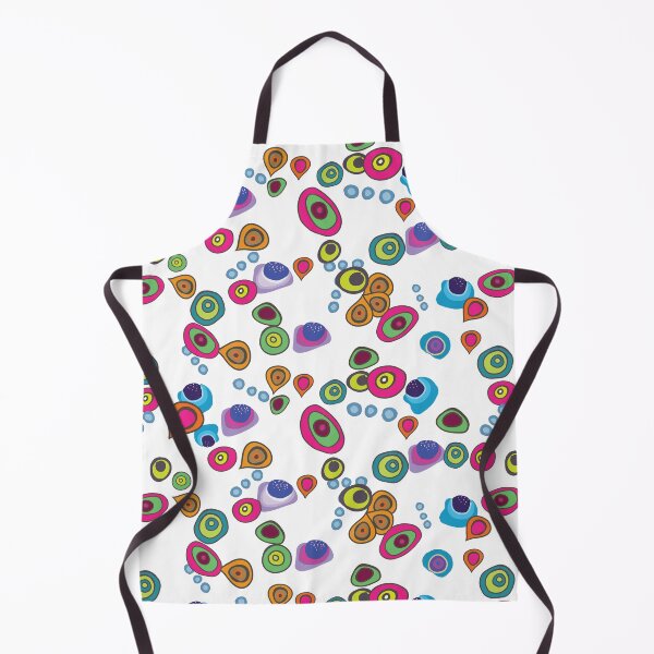 Item preview, Whimsical Retro Mod with Organic Circles Hand-Drawn Dots designed and sold by phatlizzardart.