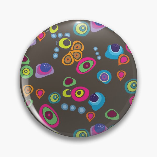 Item preview, Whimsical Retro Mod with Organic Circles Hand-Drawn Dots designed and sold by phatlizzardart.