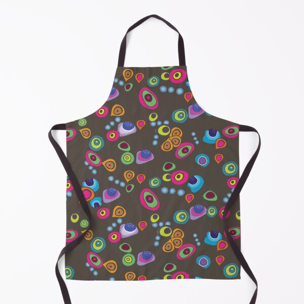 Item preview, Whimsical Retro Mod with Organic Circles Hand-Drawn Dots designed and sold by phatlizzardart.