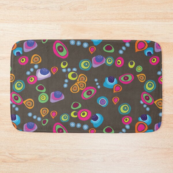 Item preview, Whimsical Retro Mod with Organic Circles Hand-Drawn Dots designed and sold by phatlizzardart.