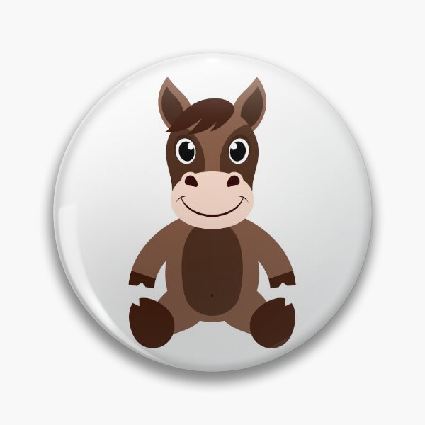 Item preview, Cute Barnyard Horse designed and sold by Captain Creative.