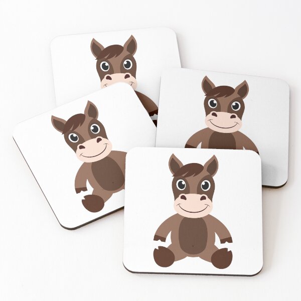 Item preview, Cute Barnyard Horse designed and sold by Captain Creative.