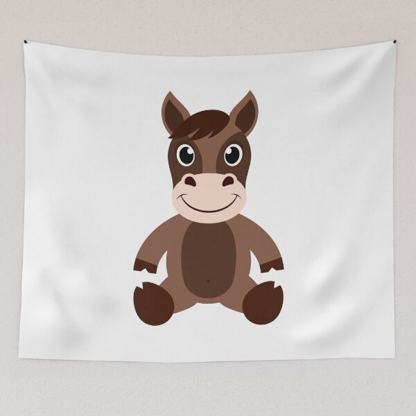 Item preview, Cute Barnyard Horse designed and sold by Captain Creative.