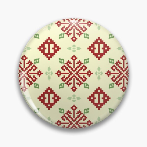 Artikelvorschau, Nahtloses rotes Stammesmuster mit geometrischen ethnischen Ornamenten, inspiriert von traditioneller volkstümlicher Textilkunst. entworfen und verkauft von kasune-shop.