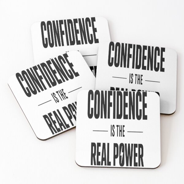 Item preview, Confidence is the real power  designed and sold by TAMBUGH.