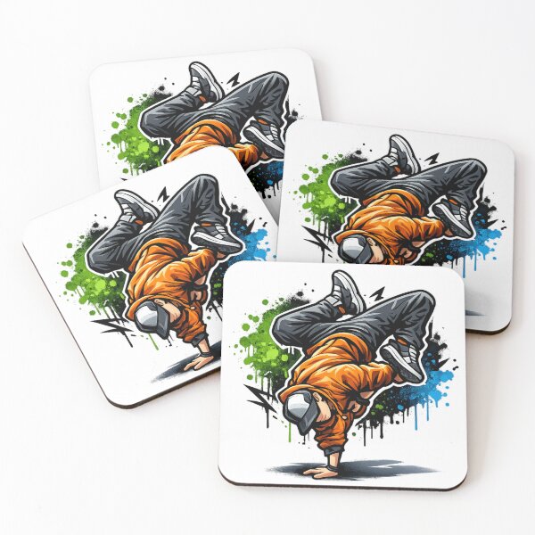 Item preview, Graffiti Flow B-Boy Dancer designed and sold by HubiUrbanStudio.
