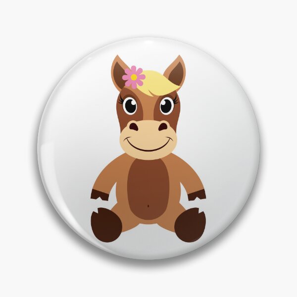 Item preview, Cute Barnyard Horse designed and sold by Captain Creative.