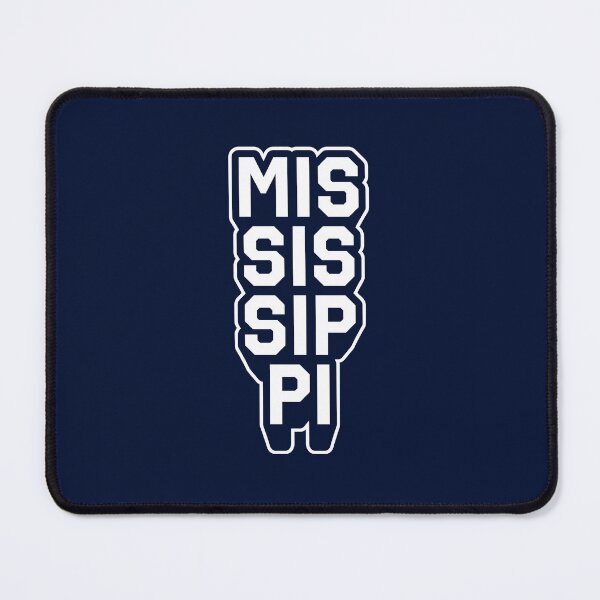 Item preview, Mississippi Retro Varsity - Hometown Pride & Streetwear Block Typography designed and sold by MZS Studio.