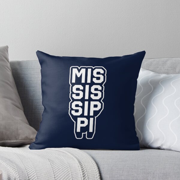 Item preview, Mississippi Retro Varsity - Hometown Pride & Streetwear Block Typography designed and sold by MZS Studio.