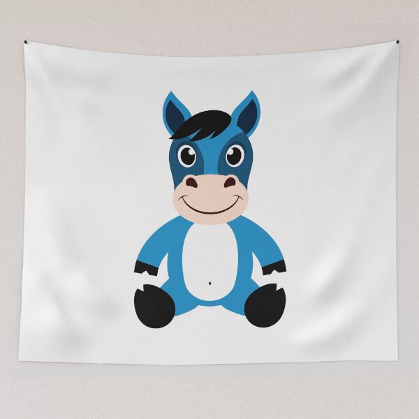 Item preview, Cute Barnyard Horse designed and sold by Captain Creative.