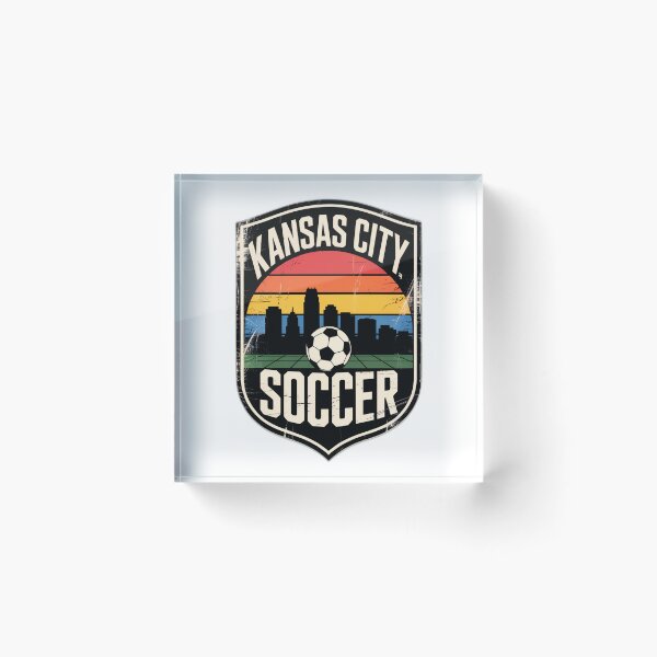 Item preview, Vintage Kansas City Soccer Gift - Retro Badge designed and sold by EverydayThreadz.