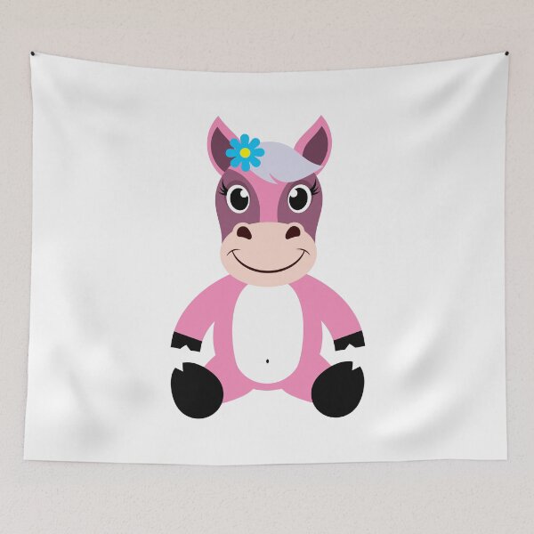 Item preview, Cute Barnyard Horse designed and sold by Captain Creative.