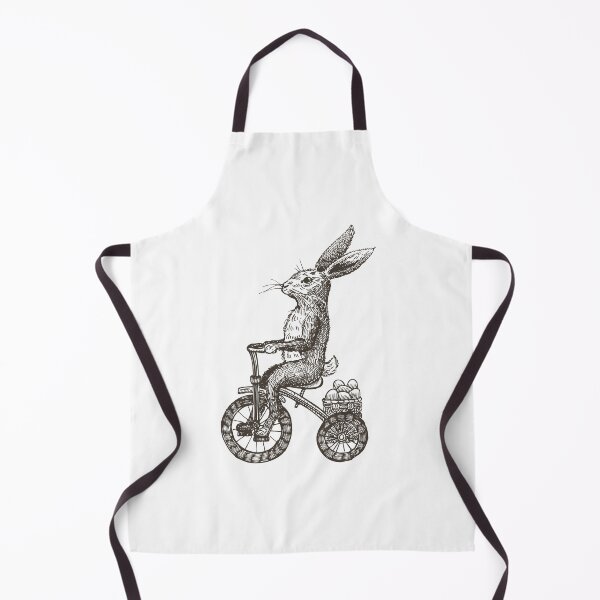 Item preview, Vintage Cycling Hare | Antique Engraving Bunny designed and sold by Hydravisions.