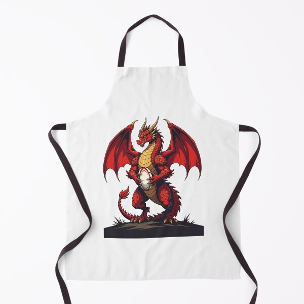 Item preview, The Fierce Focus Of Kickoff Red Dragon designed and sold by taiche.