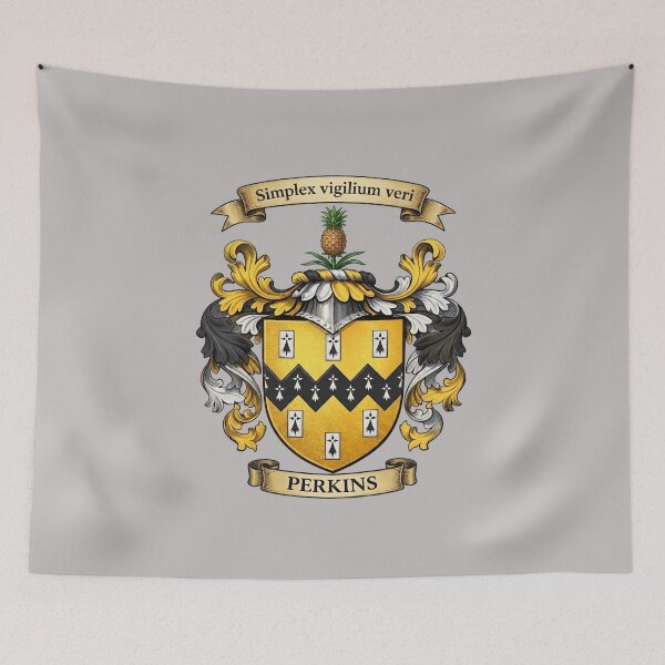 Item preview, The Perkins Family Coat of Arms designed and sold by BagTown Clans.