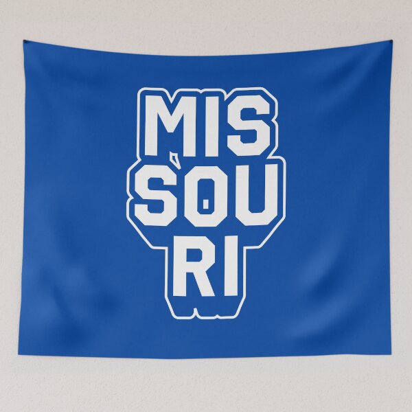 Item preview, Missouri Retro Varsity - Hometown Pride & Streetwear Block Typography designed and sold by MZS Studio.