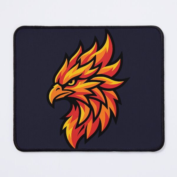 Item preview, Flaming Phoenix Fire Bird Fantasy Art designed and sold by KeremYurtseven.