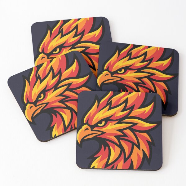 Item preview, Flaming Phoenix Fire Bird Fantasy Art designed and sold by KeremYurtseven.