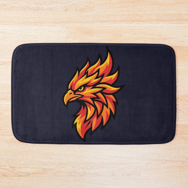 Item preview, Flaming Phoenix Fire Bird Fantasy Art designed and sold by KeremYurtseven.