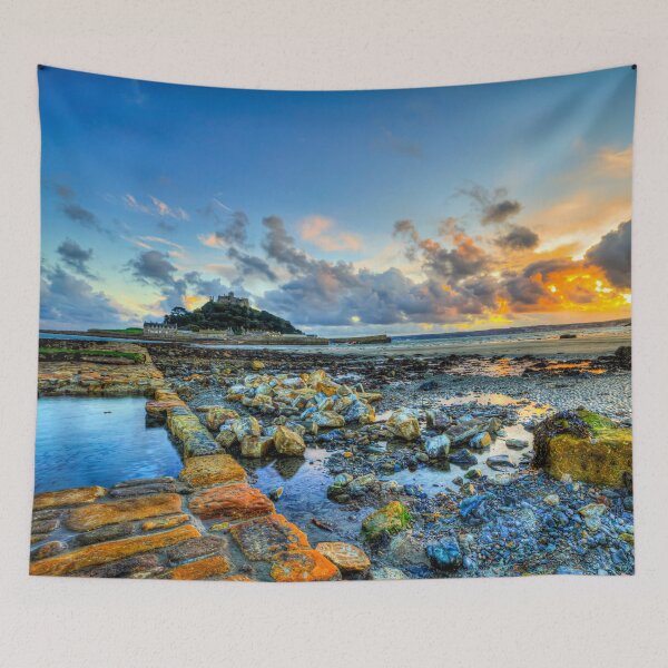 Item preview, St Michael’s Mount at Sunset, Cornwall, England designed and sold by Paul Thompson Photography.