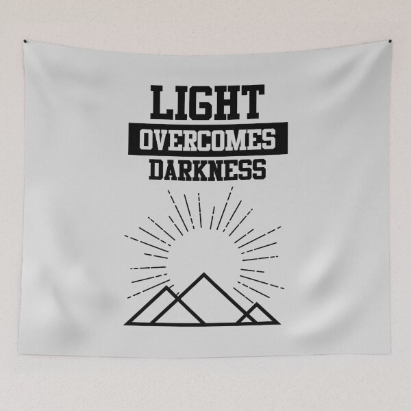 Item preview, Light Overcomes Darkness designed and sold by melohdc.