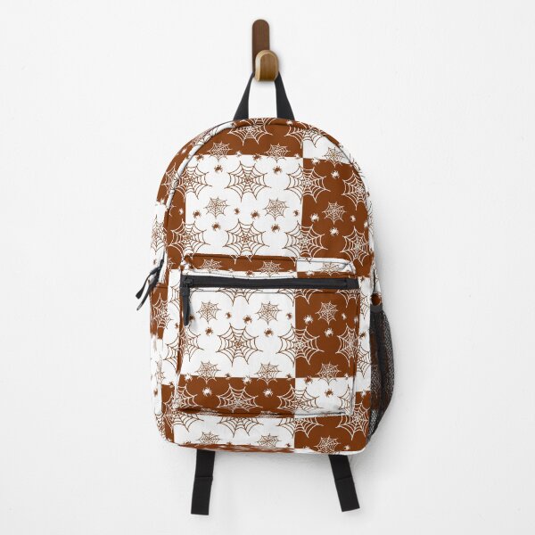 Item preview, White and brown interchange web pattern designed and sold by serenebookworm.