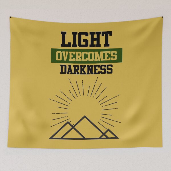 Item preview, Light Overcomes Darkness designed and sold by melohdc.