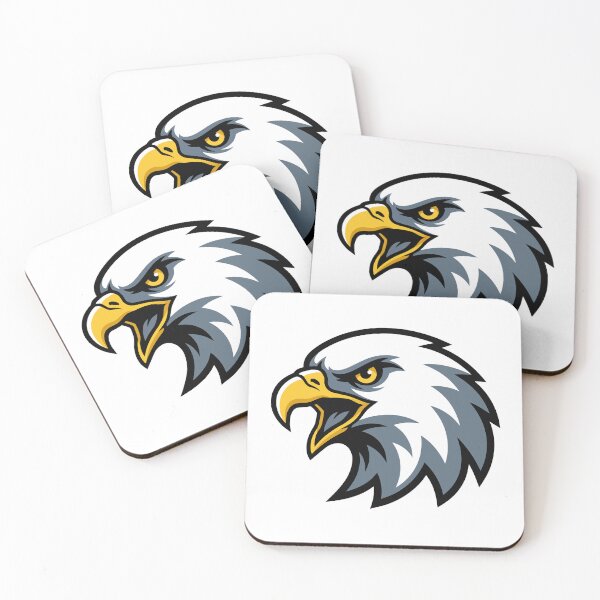 Item preview, Bald Eagle Head Patriotic Mascot designed and sold by KeremYurtseven.