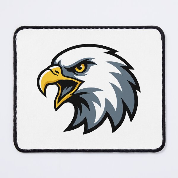 Item preview, Bald Eagle Head Patriotic Mascot designed and sold by KeremYurtseven.