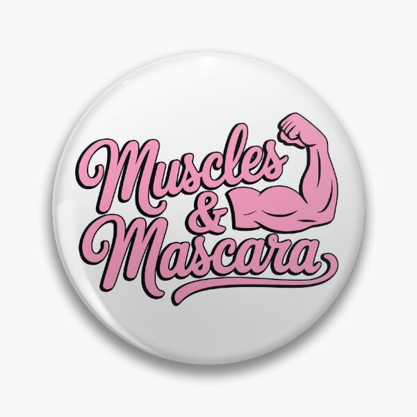 Item preview, Muscles And Mascara! Pink Gym Girl designed and sold by PMCreative.