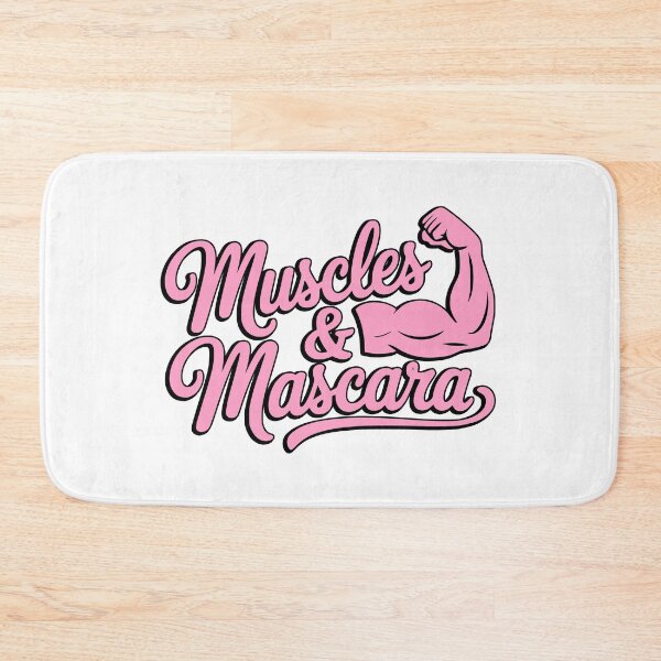 Item preview, Muscles And Mascara! Pink Gym Girl designed and sold by PMCreative.