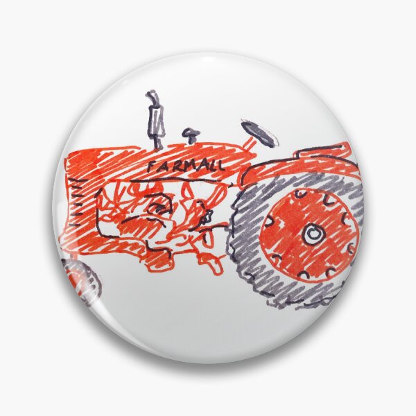 Item preview, Set of farm-themed stickers featuring a cow, tractor, and silos. designed and sold by rizdrawings.