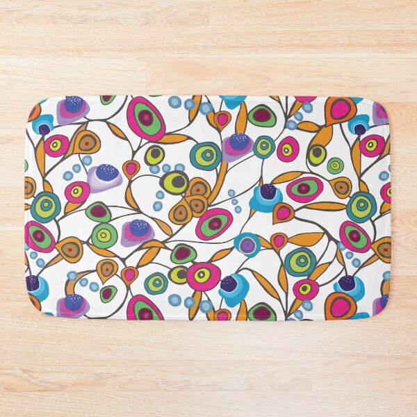 Item preview, Whimsical Retro Mod with Organic Circles Hand-Drawn Dots designed and sold by phatlizzardart.