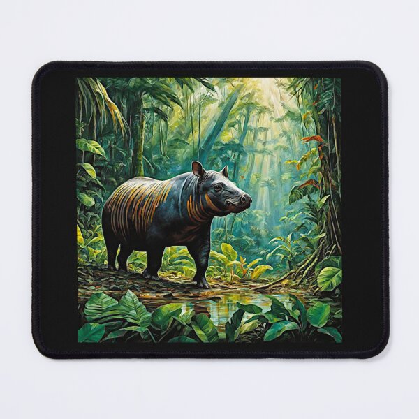 Item preview, Surreal Tapir in Vibrant Rain Forest Bulk #11 designed and sold by Helios Be. Lavsh.