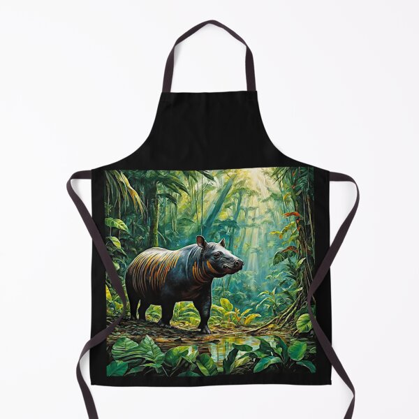 Item preview, Surreal Tapir in Vibrant Rain Forest Bulk #11 designed and sold by Helios Be. Lavsh.