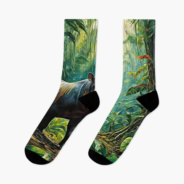 Item preview, Surreal Tapir in Vibrant Rain Forest Bulk #11 designed and sold by Helios Be. Lavsh.