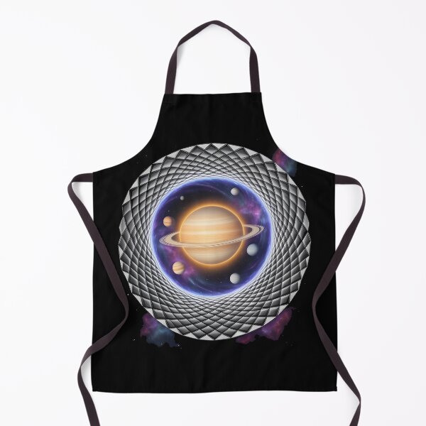 Item preview, Solar System Vortex Tunnel – Futuristic Cosmic Space Portal Art designed and sold by Uglyandcute.