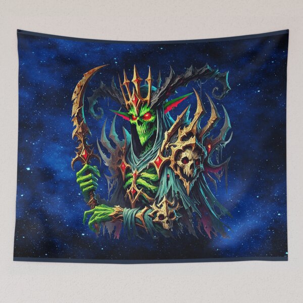 Item preview, Crystal Soul Demon – Necrotic Sovereign Fantasy Art designed and sold by MysticOzzy.