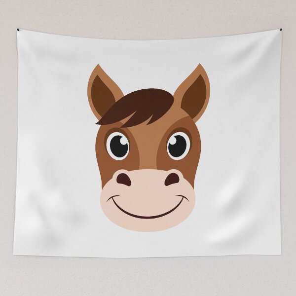 Item preview, Cute Barnyard Horse designed and sold by Captain Creative.