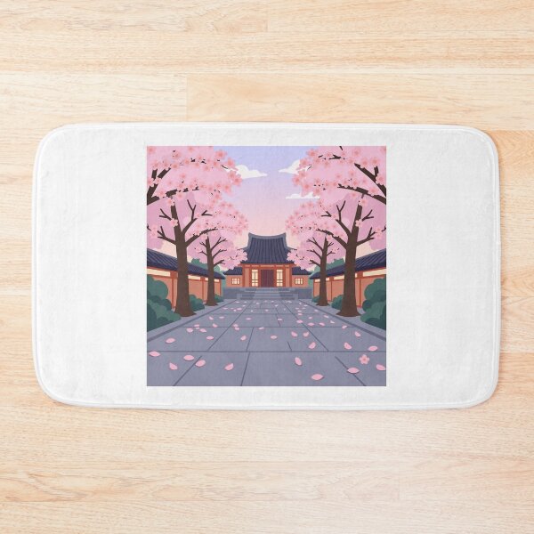 Item preview, Sakura Japan Aesthetic | Cherry Blossom Temple designed and sold by Hydravisions.