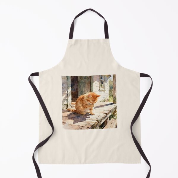 Item preview, Kitten washes himself designed and sold by PrintLabStudio.