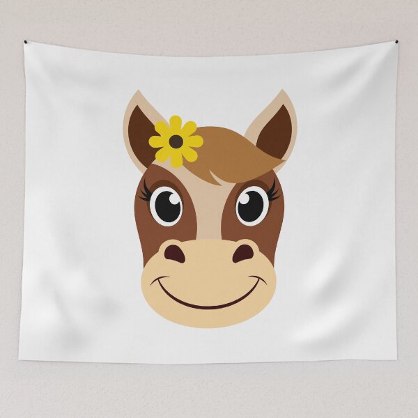 Item preview, Cute Barnyard Horse designed and sold by Captain Creative.