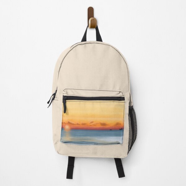 Item preview, Golden Horizon – Serene Ocean Sunset designed and sold by blankTeeShirt.