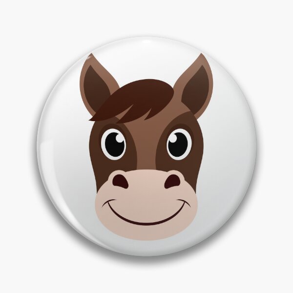 Item preview, Cute Barnyard Horse designed and sold by Captain Creative.