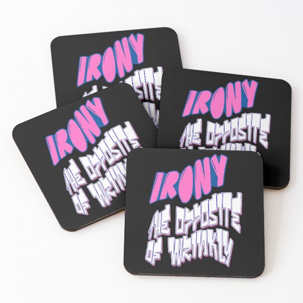 Item preview, Irony the opposite of wrinkly designed and sold by Simply Positive.