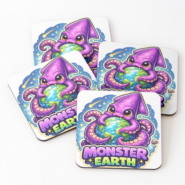 Item preview, Sqwid and earth cute designed and sold by andrytaka.